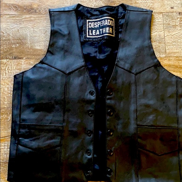 Other - leather vest